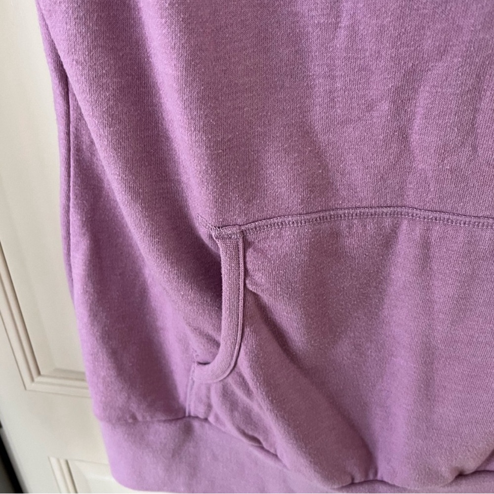 The North Face sleeveless hoodie women’s xl purple - Picture 3 of 5